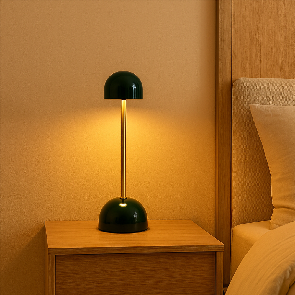 Soluna - Lampe de table LED sans fil minimaliste et douce