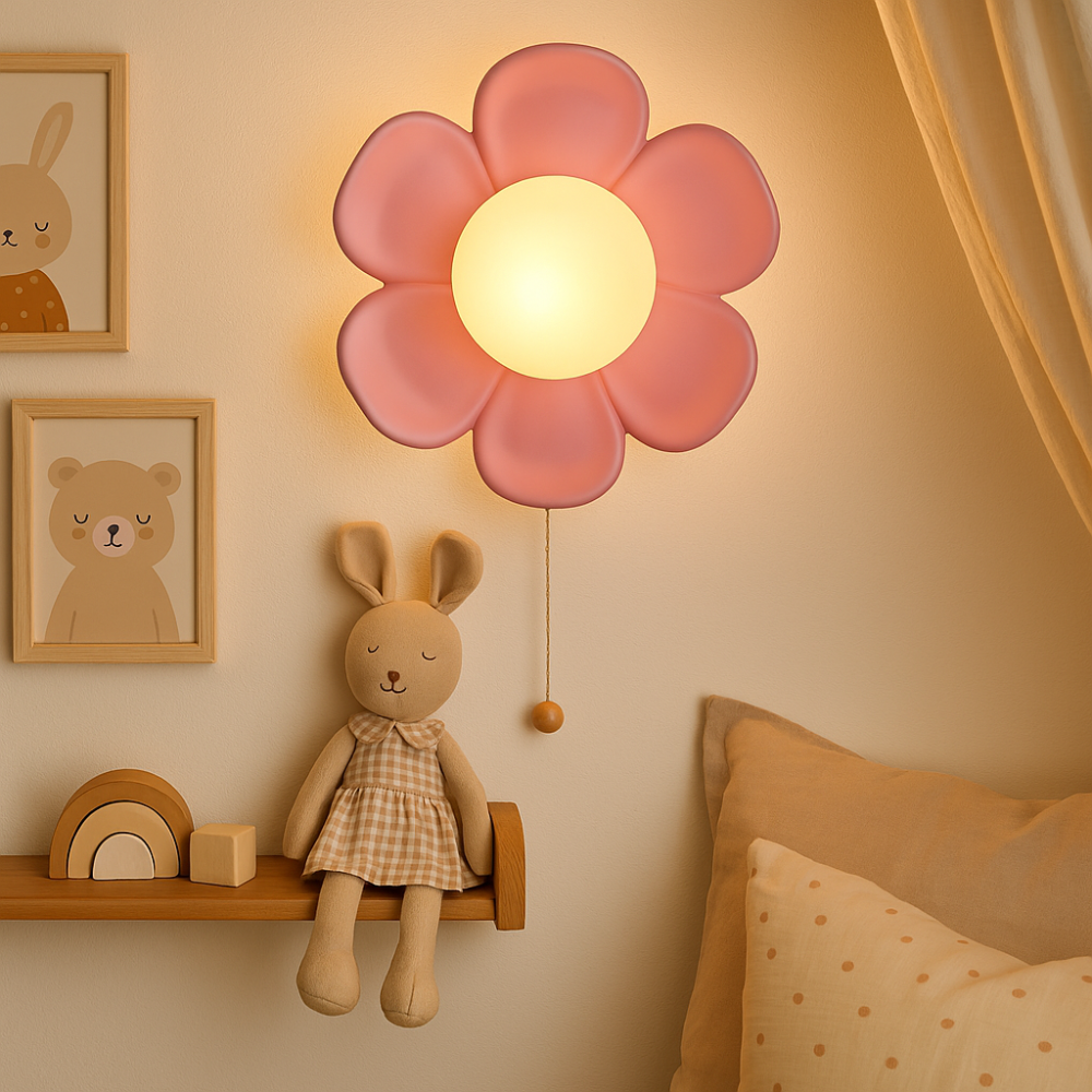 BloomSphere - Applique murale artistique en forme de boule de fleurs