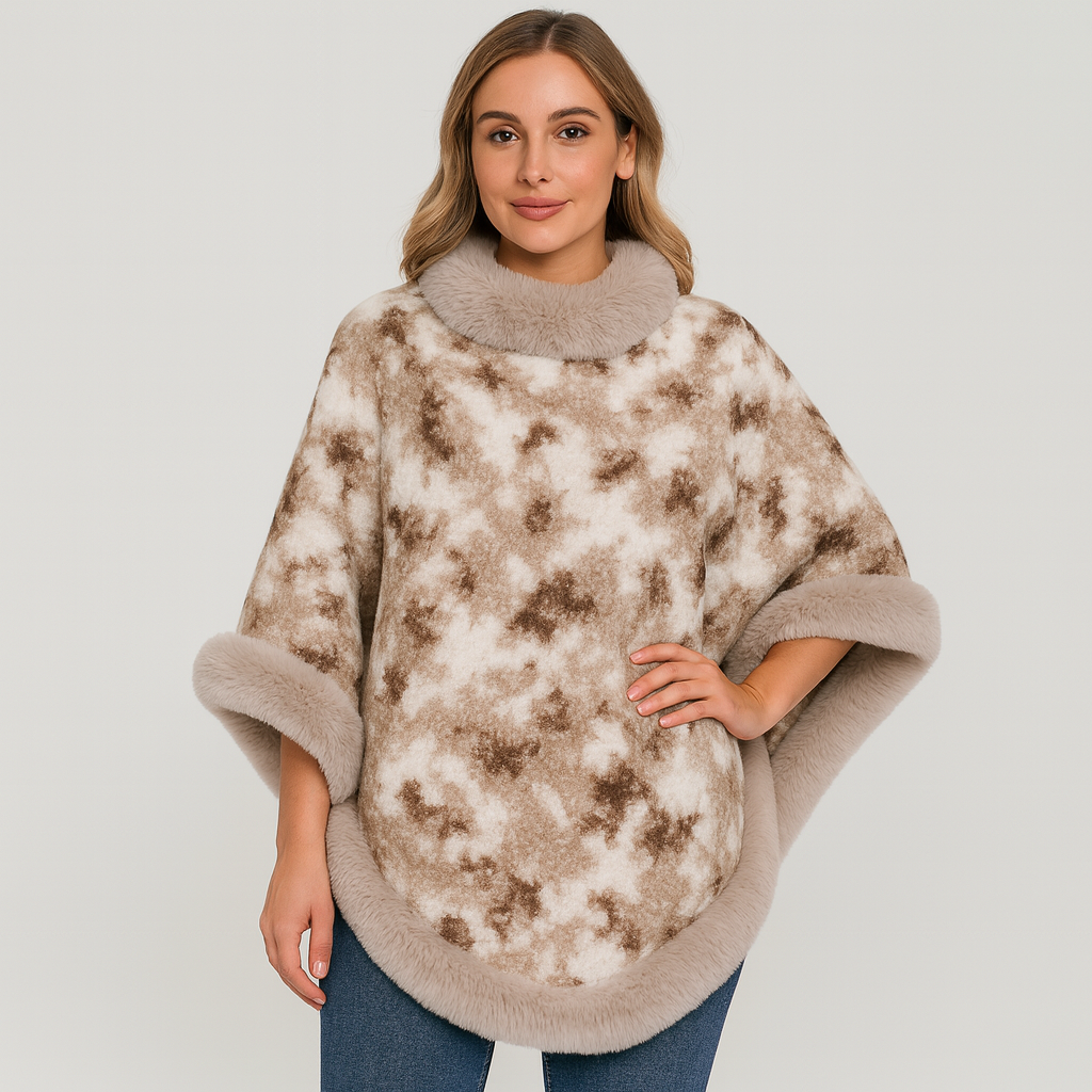 Lucille | Manteau en fausse fourrure douce pour femmes