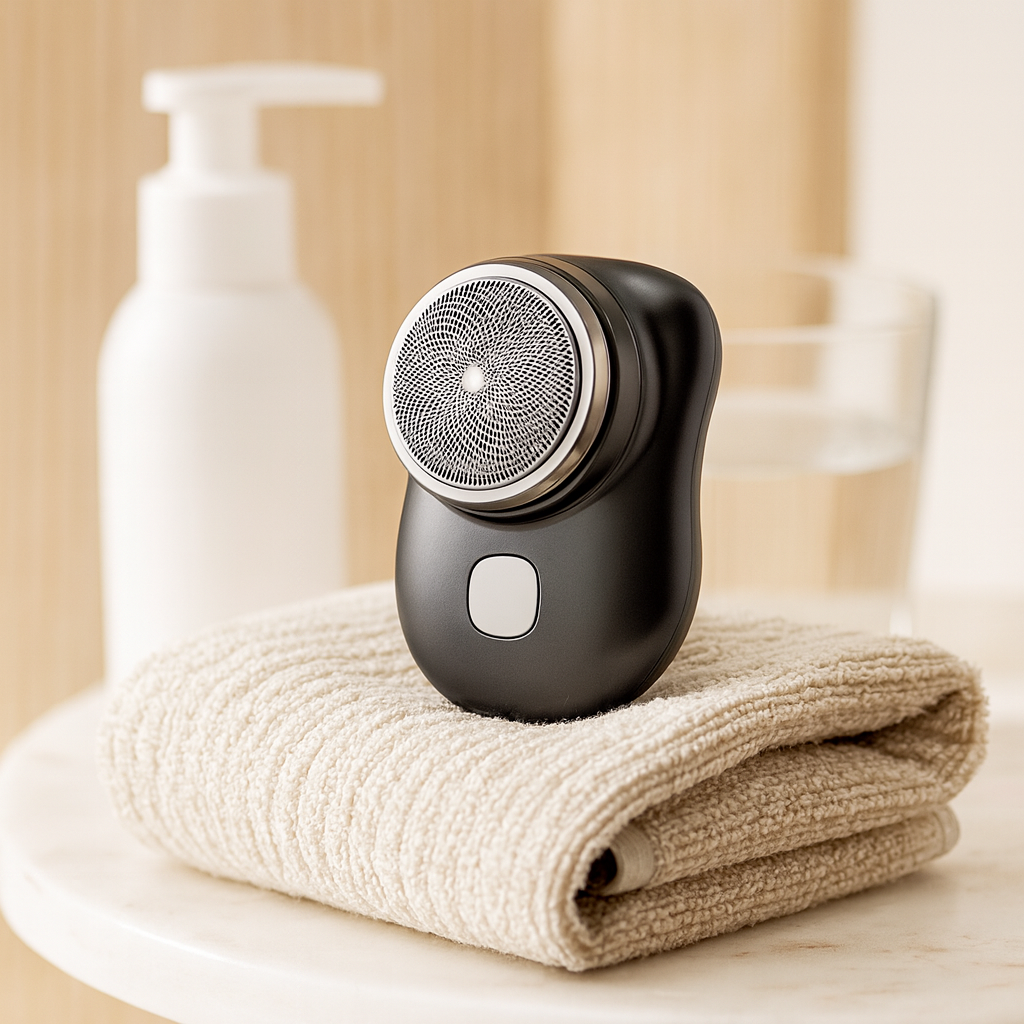 Liam EasyShave Rasoir Électrique Portable – Outil de Toilettage Compact pour une Peau Lisse