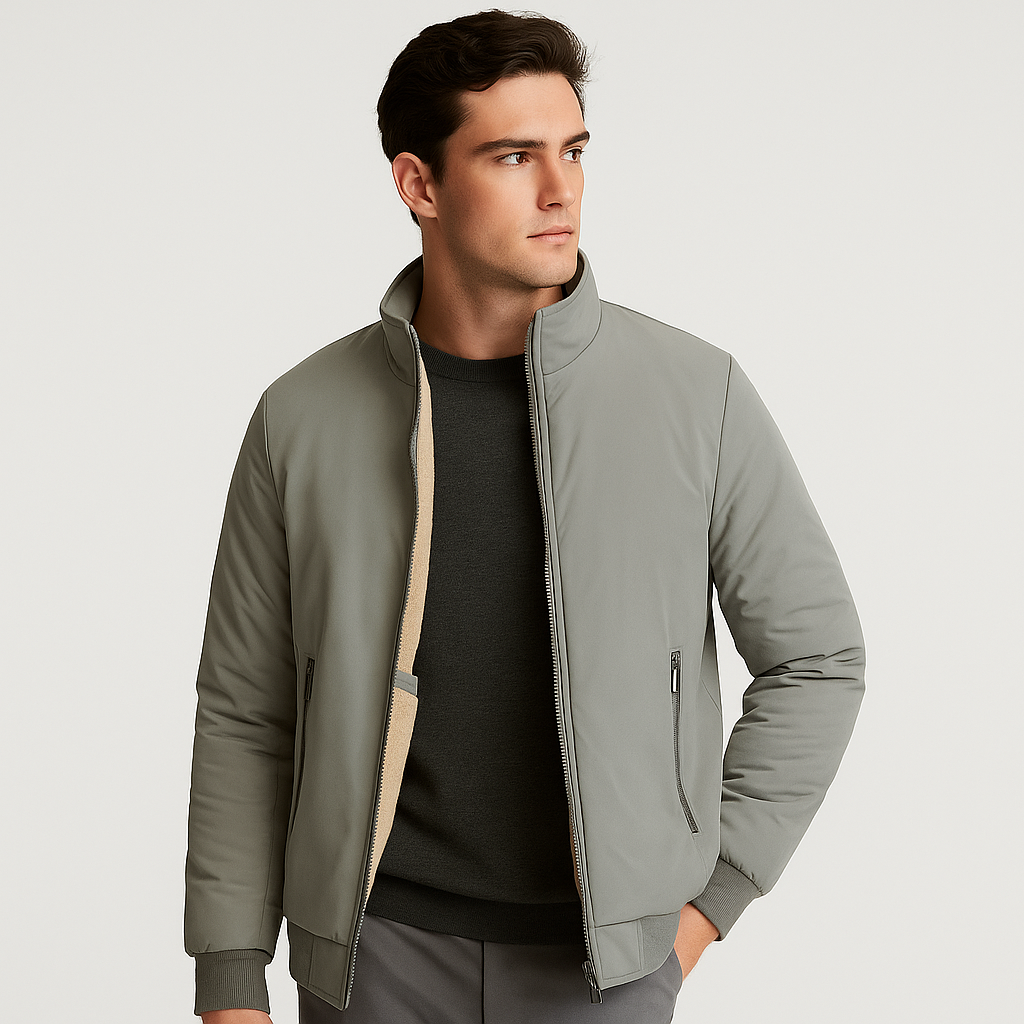 Erik | Veste polaire chaude pour homme à col montant