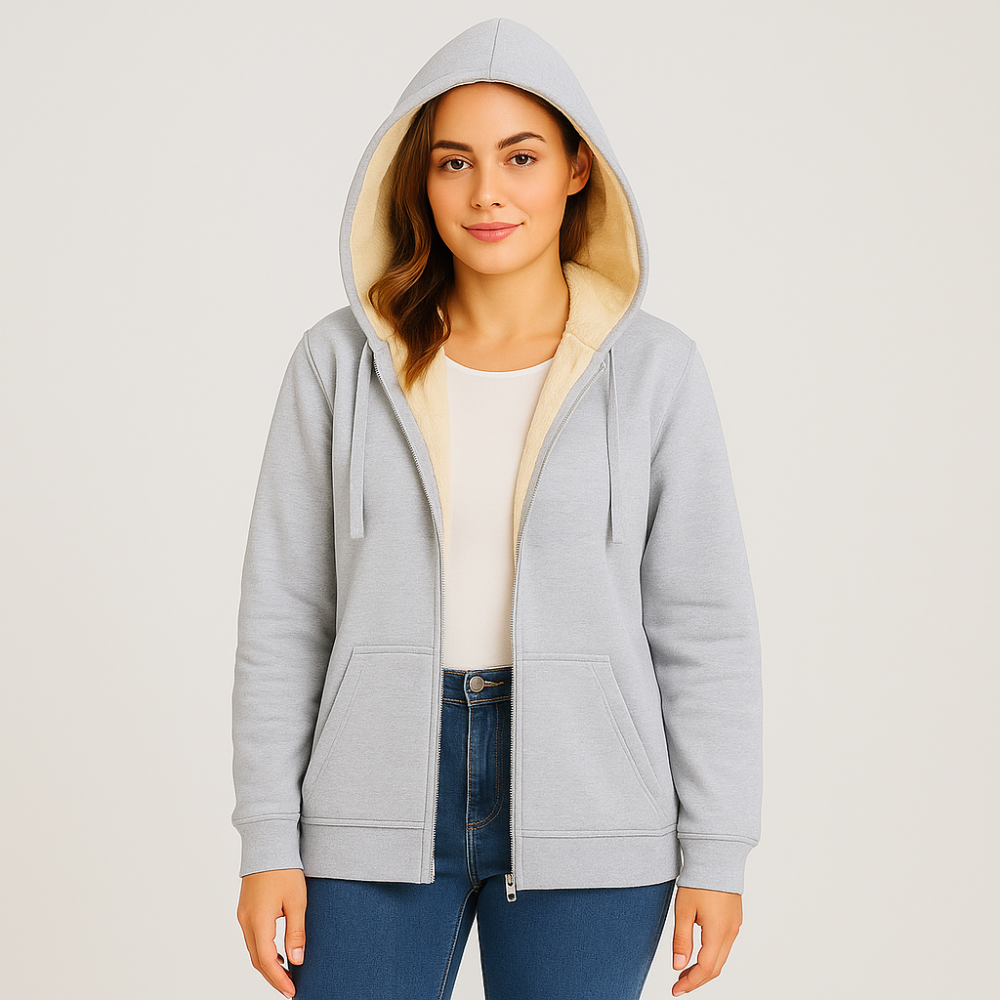 Sienna | Veste à capuche en polaire douce