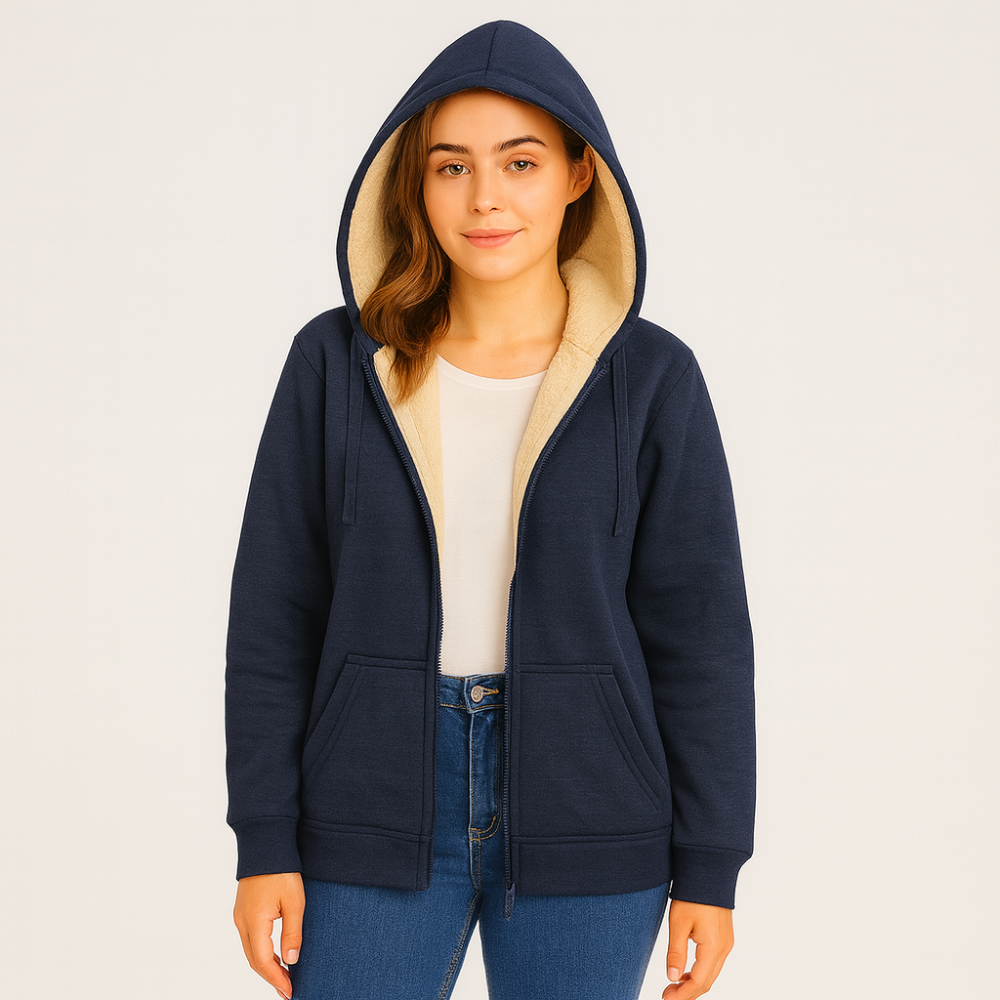 Sienna | Veste à capuche en polaire douce