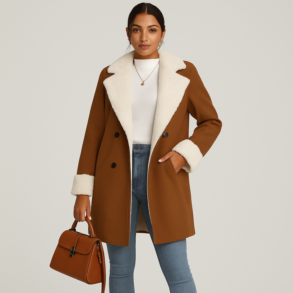 Manteau long chic Amara