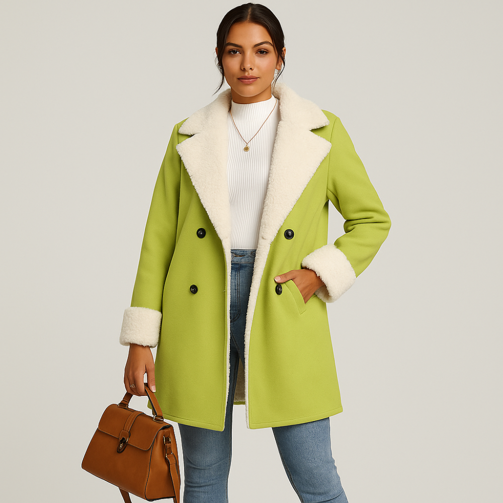 Manteau long chic Amara