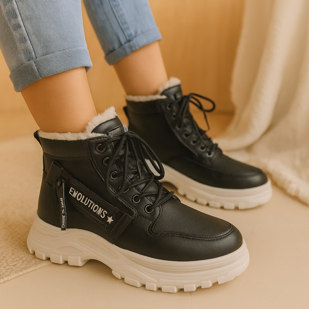 Seraphine | Bottes d'hiver avec doublure en fausse fourrure