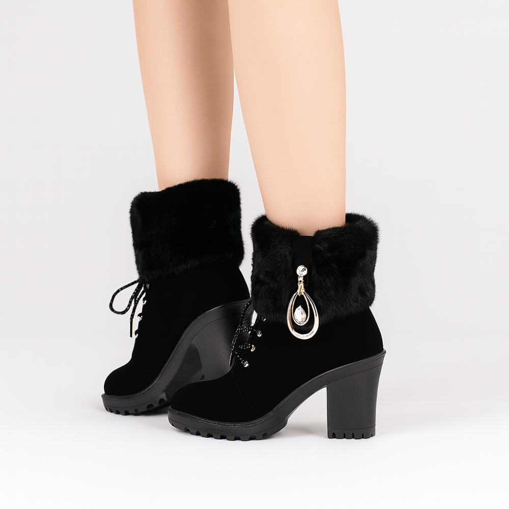 Elvira | Bottes chaudes, doublées de fourrure et élégantes