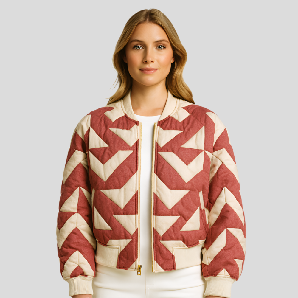 Veste mi-saison colorée pour femme – Légère et accrocheuse