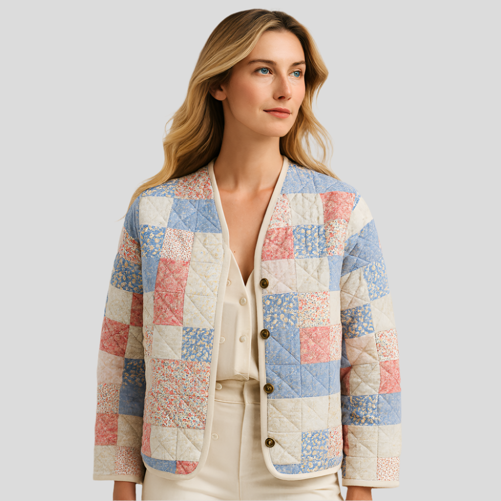 Veste mi-saison colorée pour femme – Légère et accrocheuse