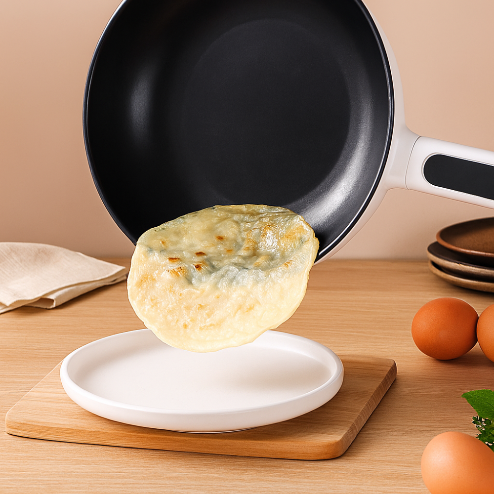 Poêle Électrique Multifonction HeatMaster - Cuisine Efficace et Facile