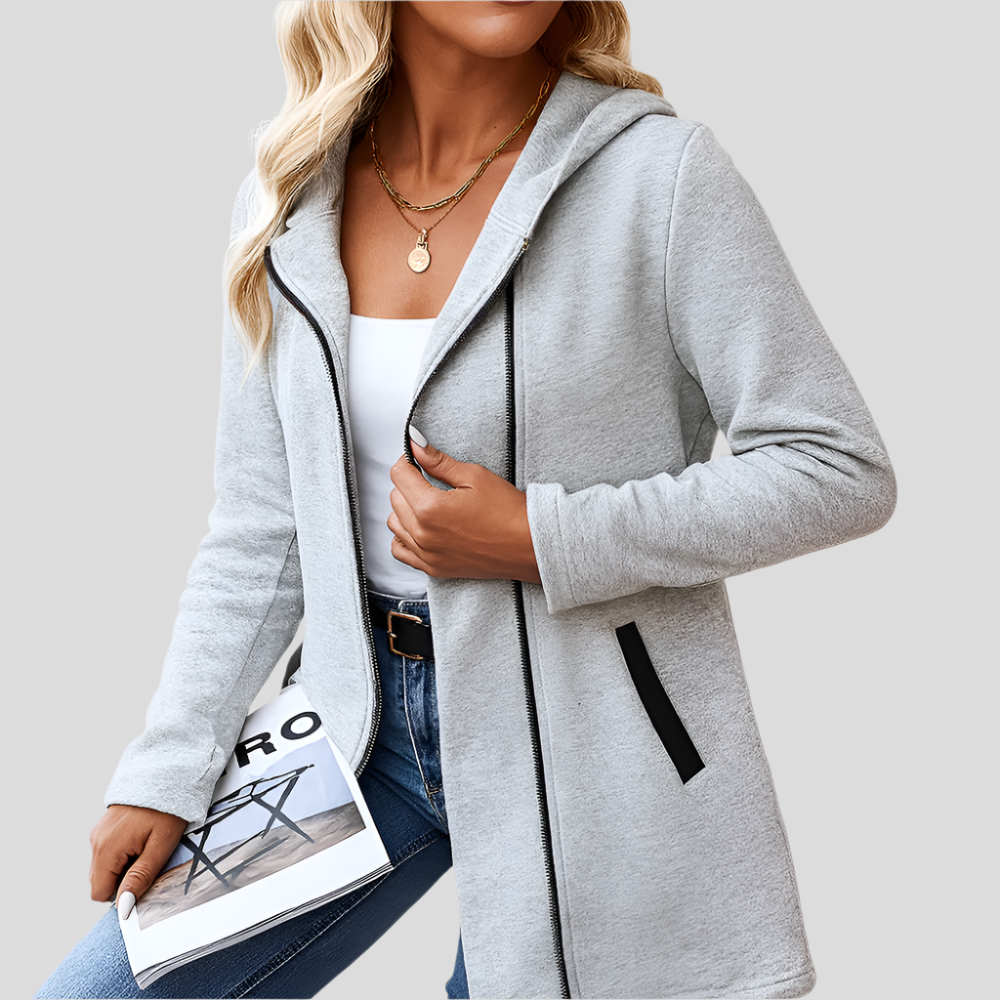 Pull à capuche décontracté et douillet — Confortable et polyvalent