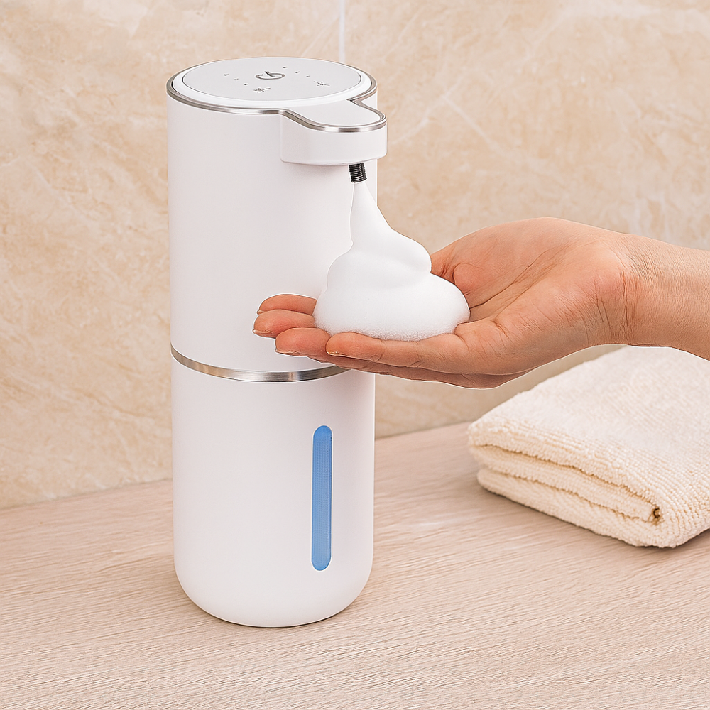 Distributeur de savon automatique – Pompe sensorielle sans contact pour un lavage des mains hygiénique