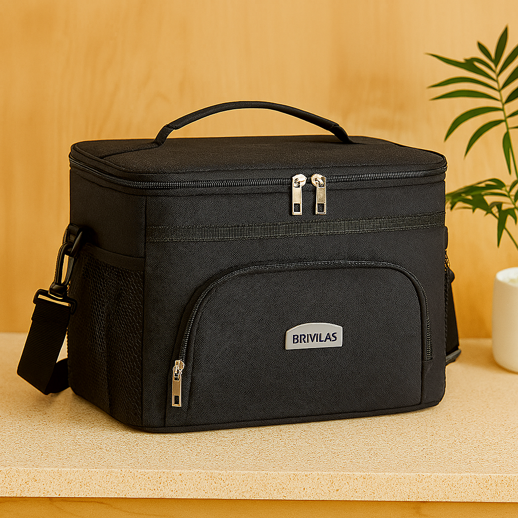 Sac isotherme pour pique-nique – Sac fourre-tout thermique pour l'extérieur, la plage et le camping