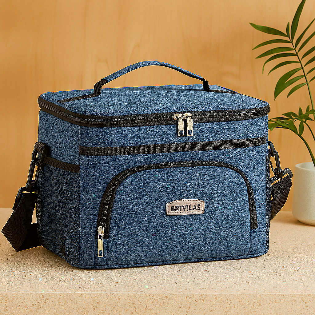 Sac isotherme pour pique-nique – Sac fourre-tout thermique pour l'extérieur, la plage et le camping