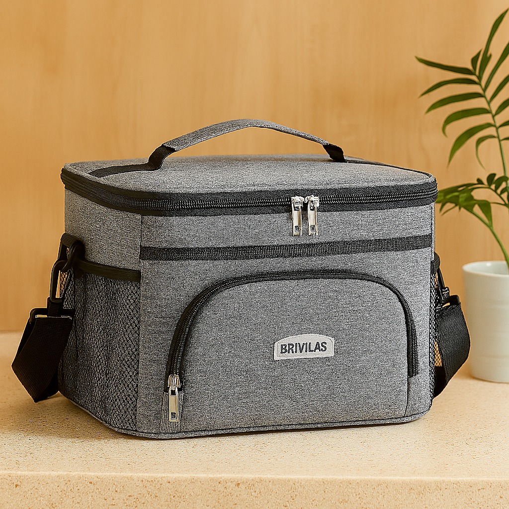 Sac isotherme pour pique-nique – Sac fourre-tout thermique pour l'extérieur, la plage et le camping