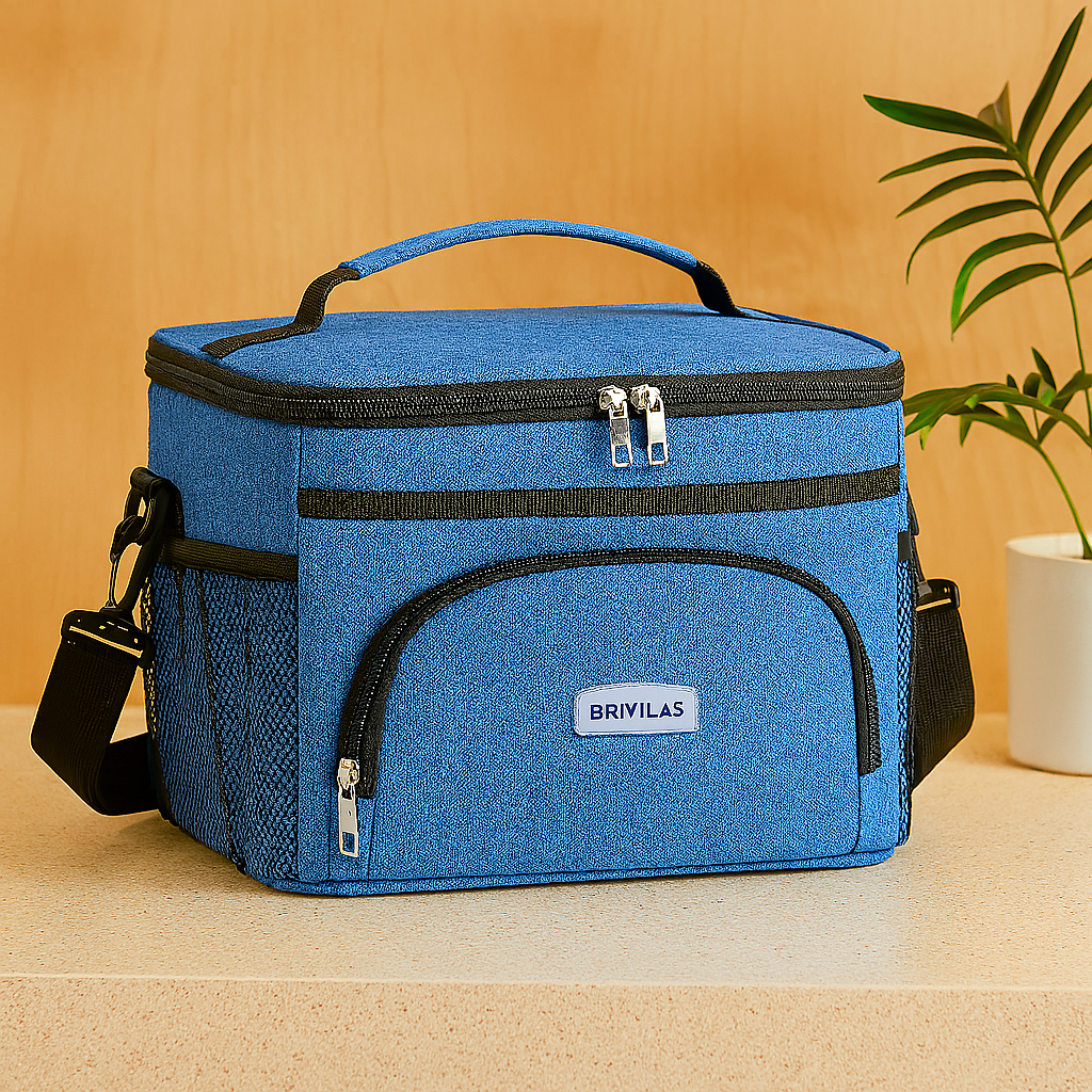 Sac isotherme pour pique-nique – Sac fourre-tout thermique pour l'extérieur, la plage et le camping