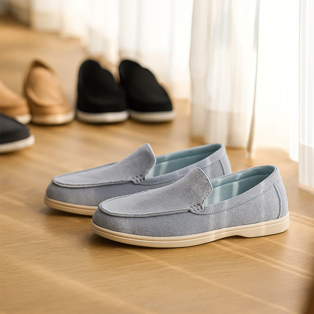 Loafers en mesh respirant pour hommes – Chaussures d'été légères à enfiler