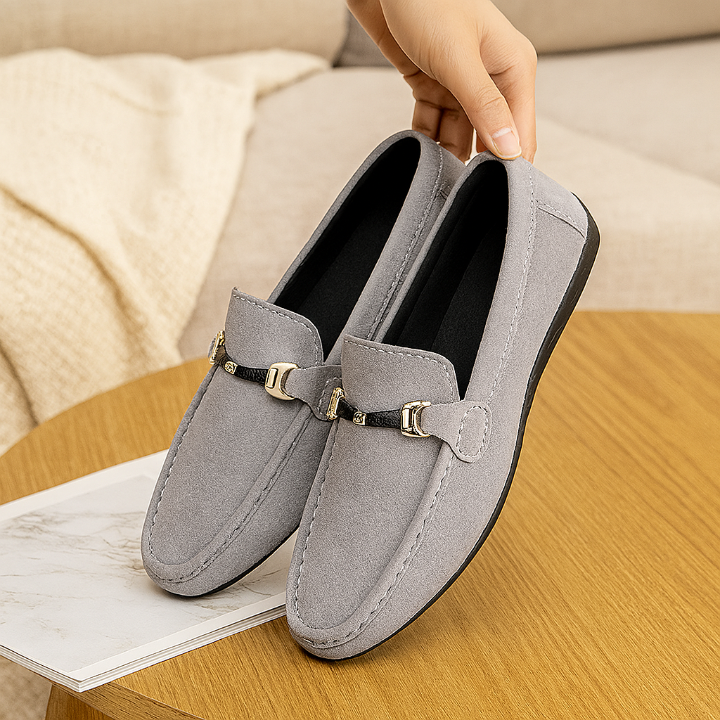 Mocassin Elijah Wildleder – Chaussures pour hommes flexibles et élégantes