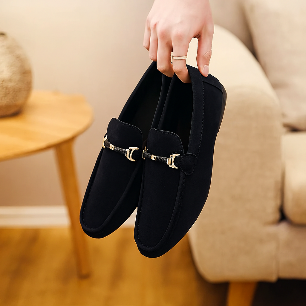 Mocassin Elijah Wildleder – Chaussures pour hommes flexibles et élégantes