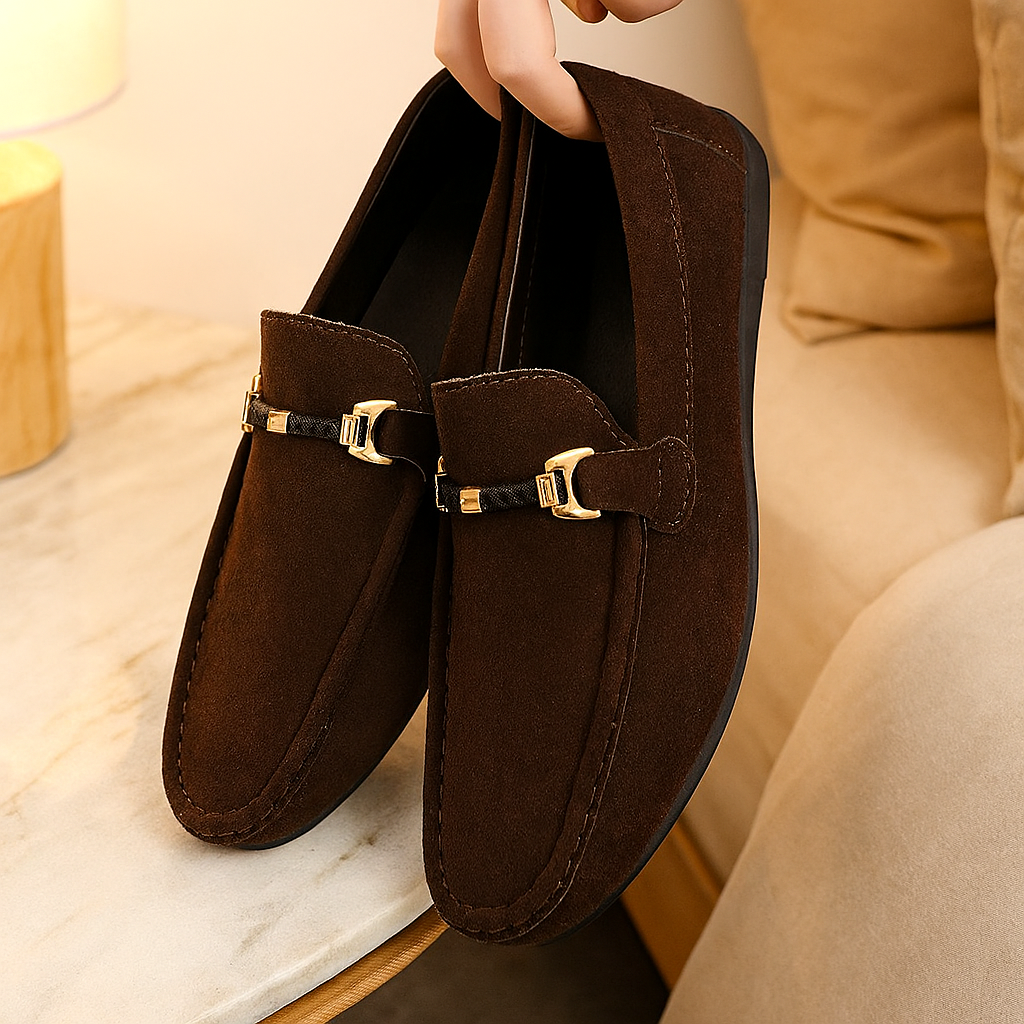 Mocassin Elijah Wildleder – Chaussures pour hommes flexibles et élégantes