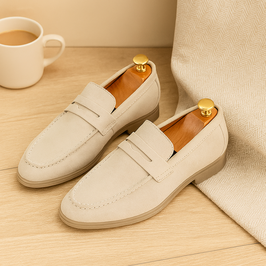 Mocassins business décontractés polyvalents pour hommes – Flats à enfiler élégants et sobres