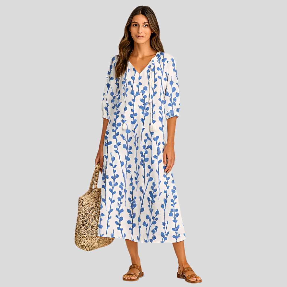 Robe d'été bohémienne – Style décontracté et fluide