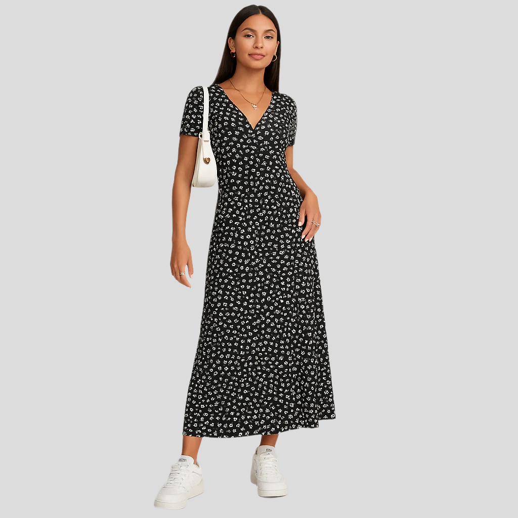 Robe longue – Élégante et fluide pour les journées d'été