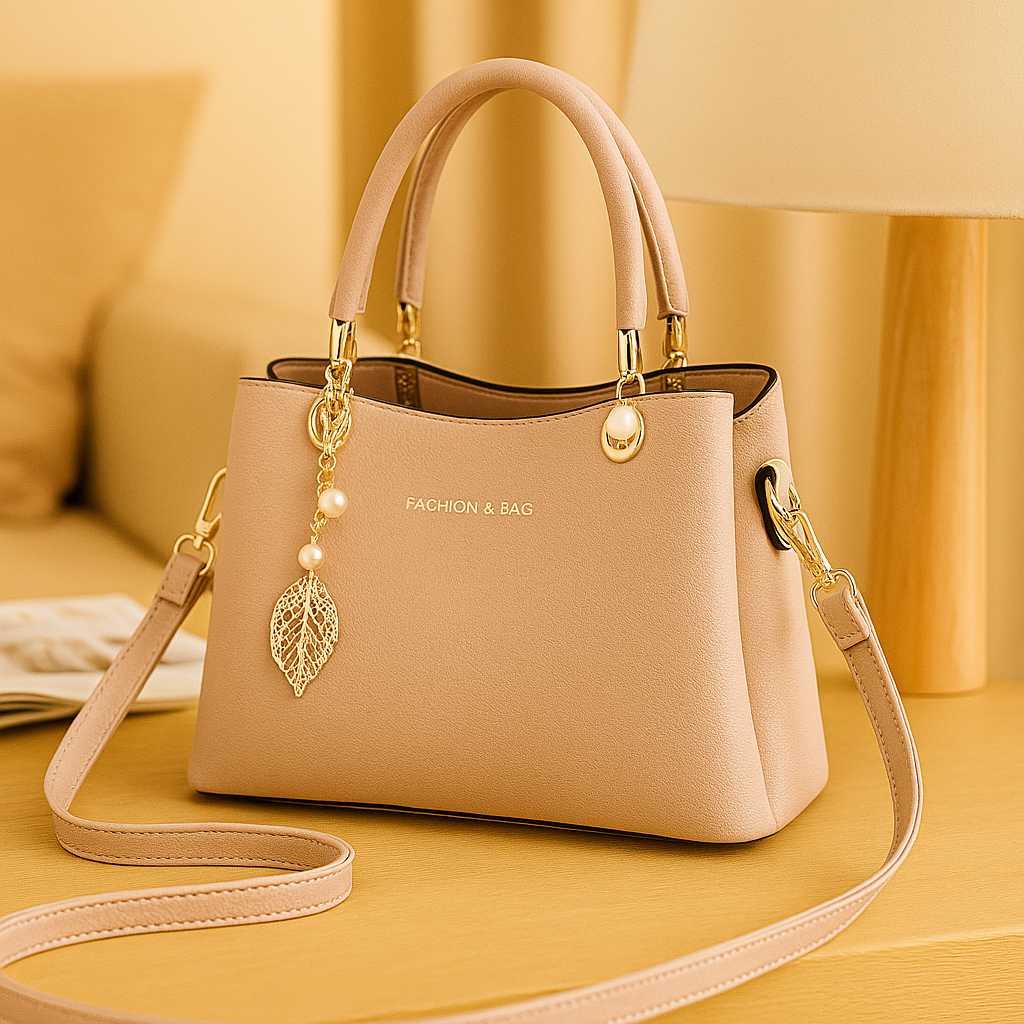 Sac à main à bandoulière – Design classique et polyvalent avec détails charmants