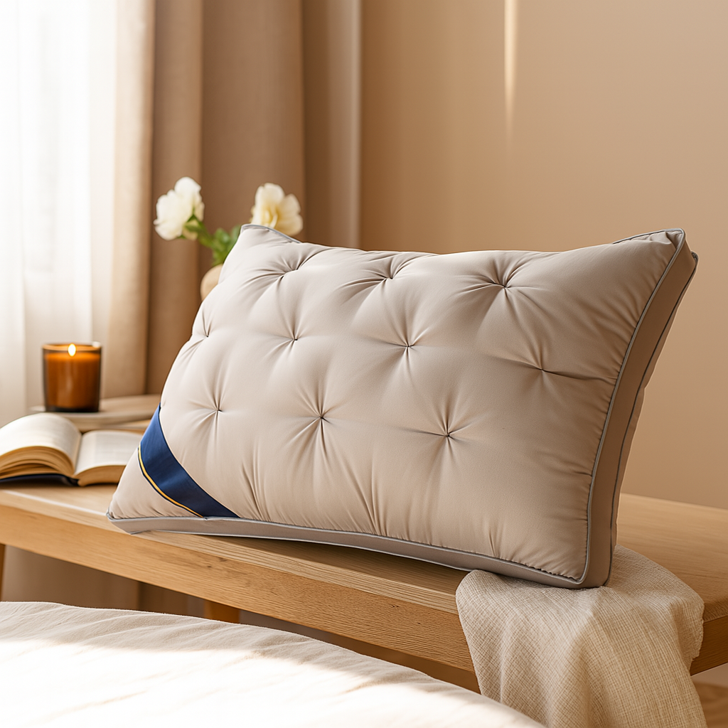 Coussin de qualité hôtel 5 étoiles – 48,26 x 73,66 cm, soutien cervical pour un sommeil profond