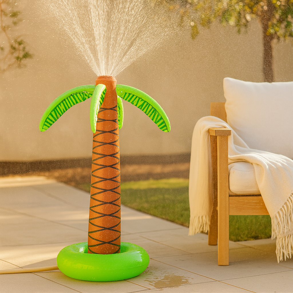 Kouglof de jardin gonflable – Jouet d'eau style arbre