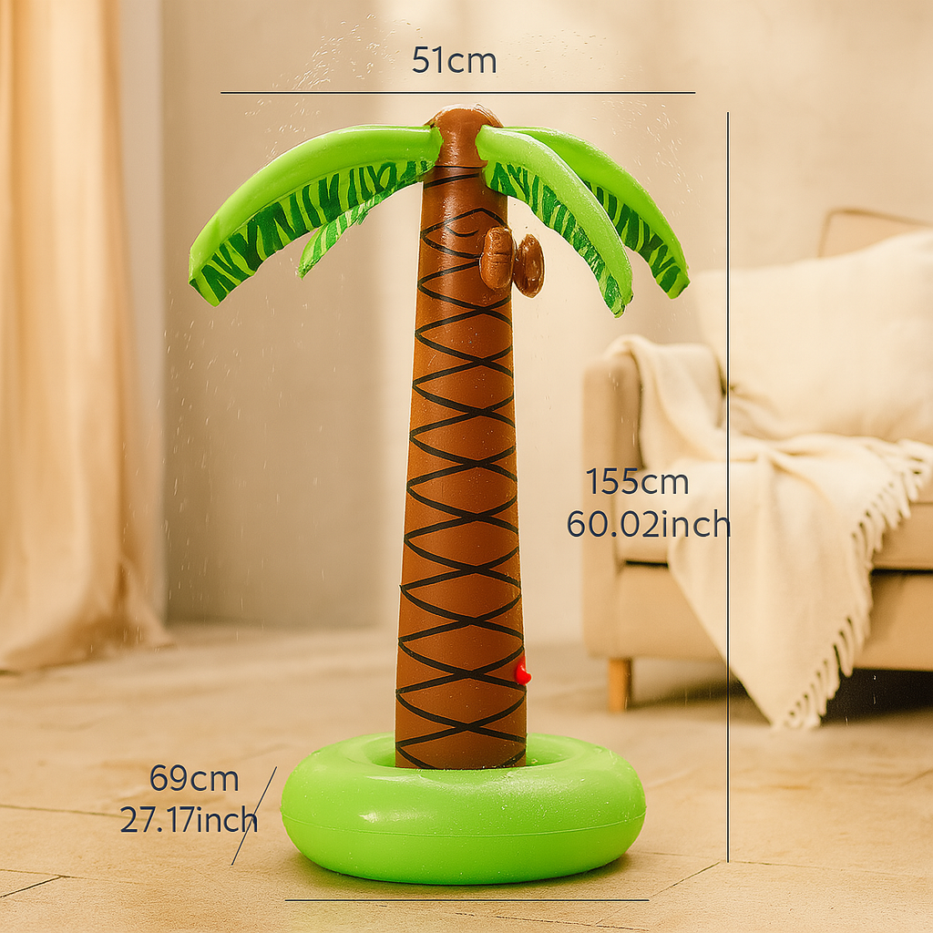 Kouglof de jardin gonflable – Jouet d'eau style arbre