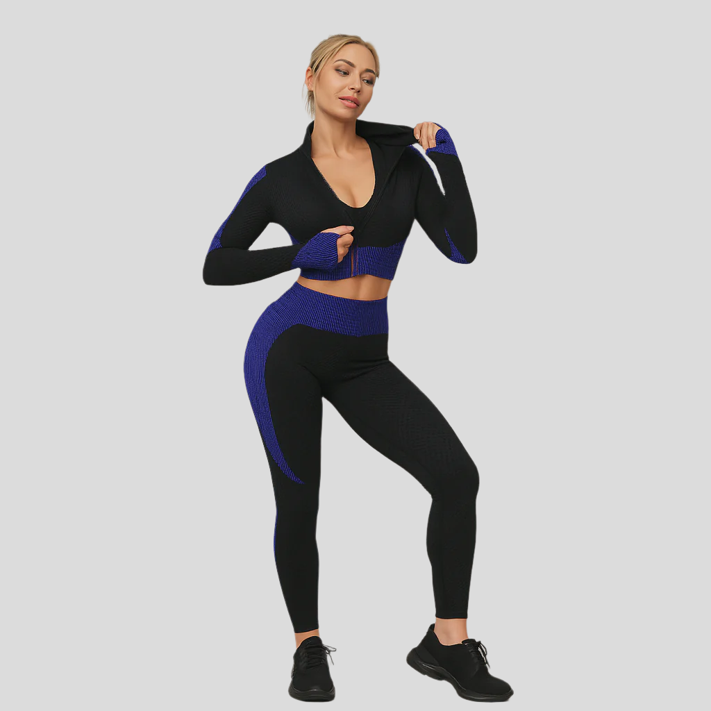 Ensemble de Yoga 3 pièces pour dames