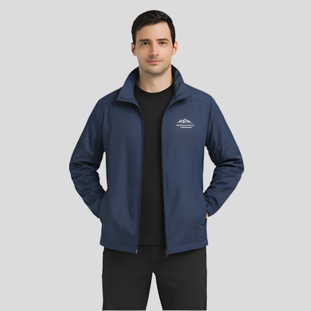 Veste Ethan pour homme – Manteau décontracté léger à fermeture éclair