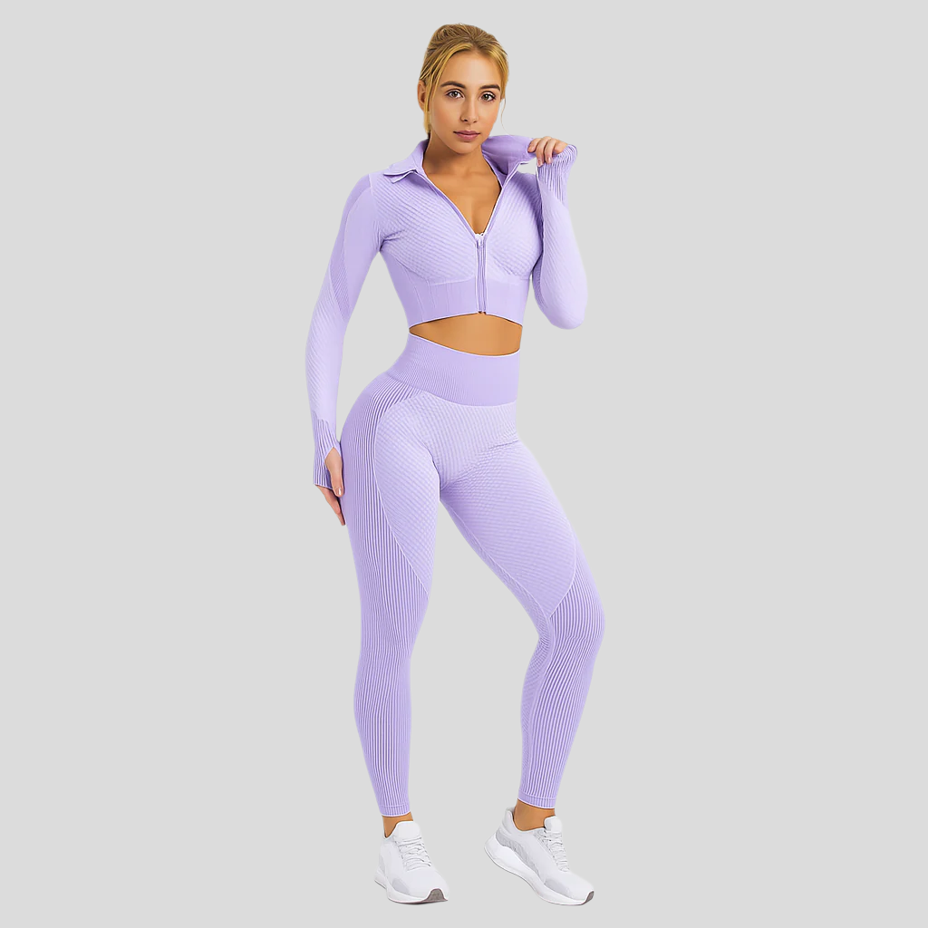 Ensemble de Yoga 3 pièces pour dames