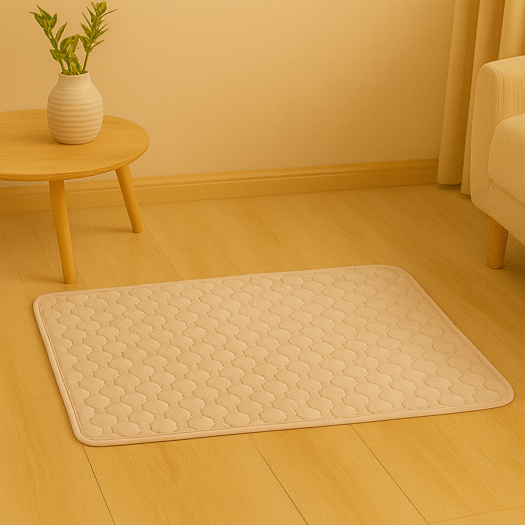 Tapis d'entraînement lavable et réutilisable à 2 couches pour chiens et chats