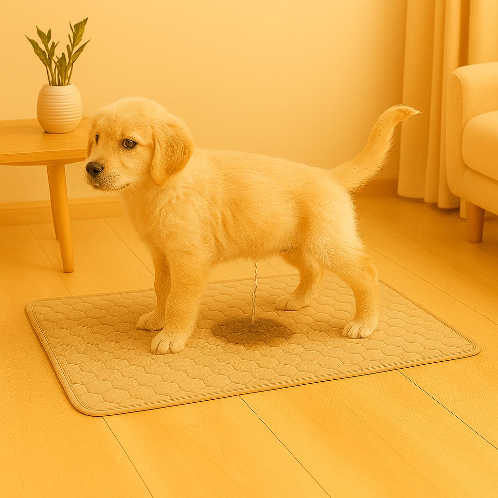 Tapis d'entraînement lavable et réutilisable à 2 couches pour chiens et chats