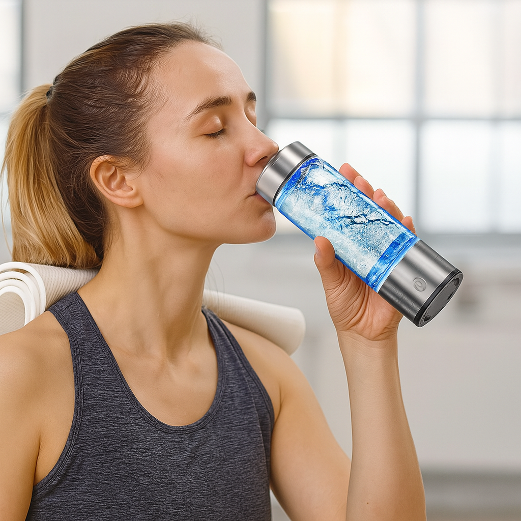 AquaEnergize – Bouteille à Hydrogène pour Vitalité