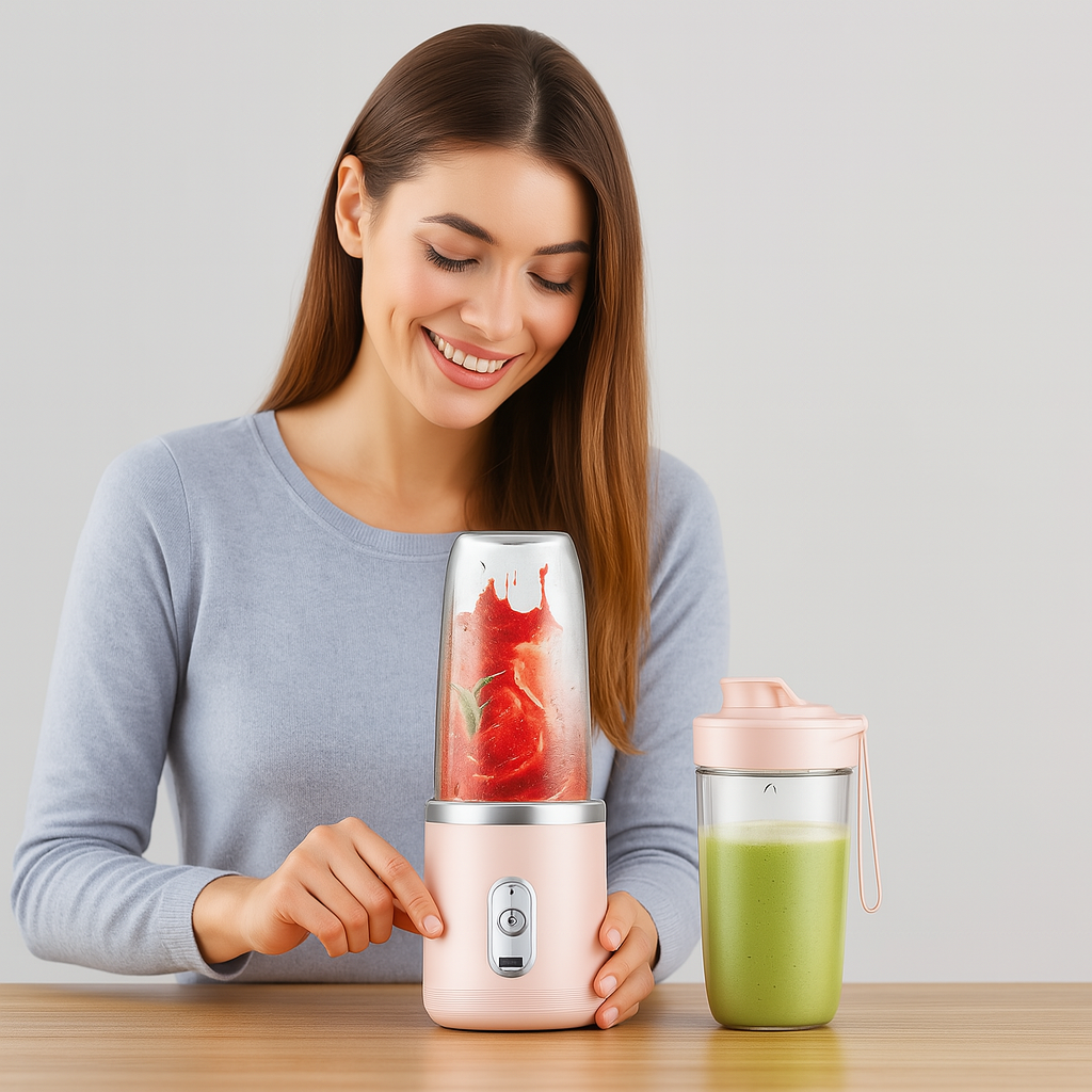 BlendGo – Mixeur Portable Sans Fil avec Tasse To-Go