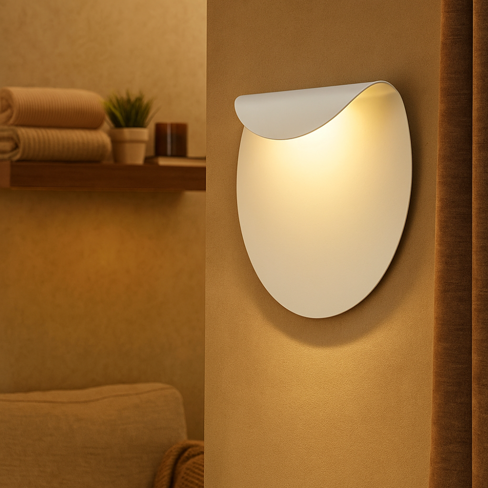 LumaGlow – Applique murale minimaliste avec éclairage doux et ambiant