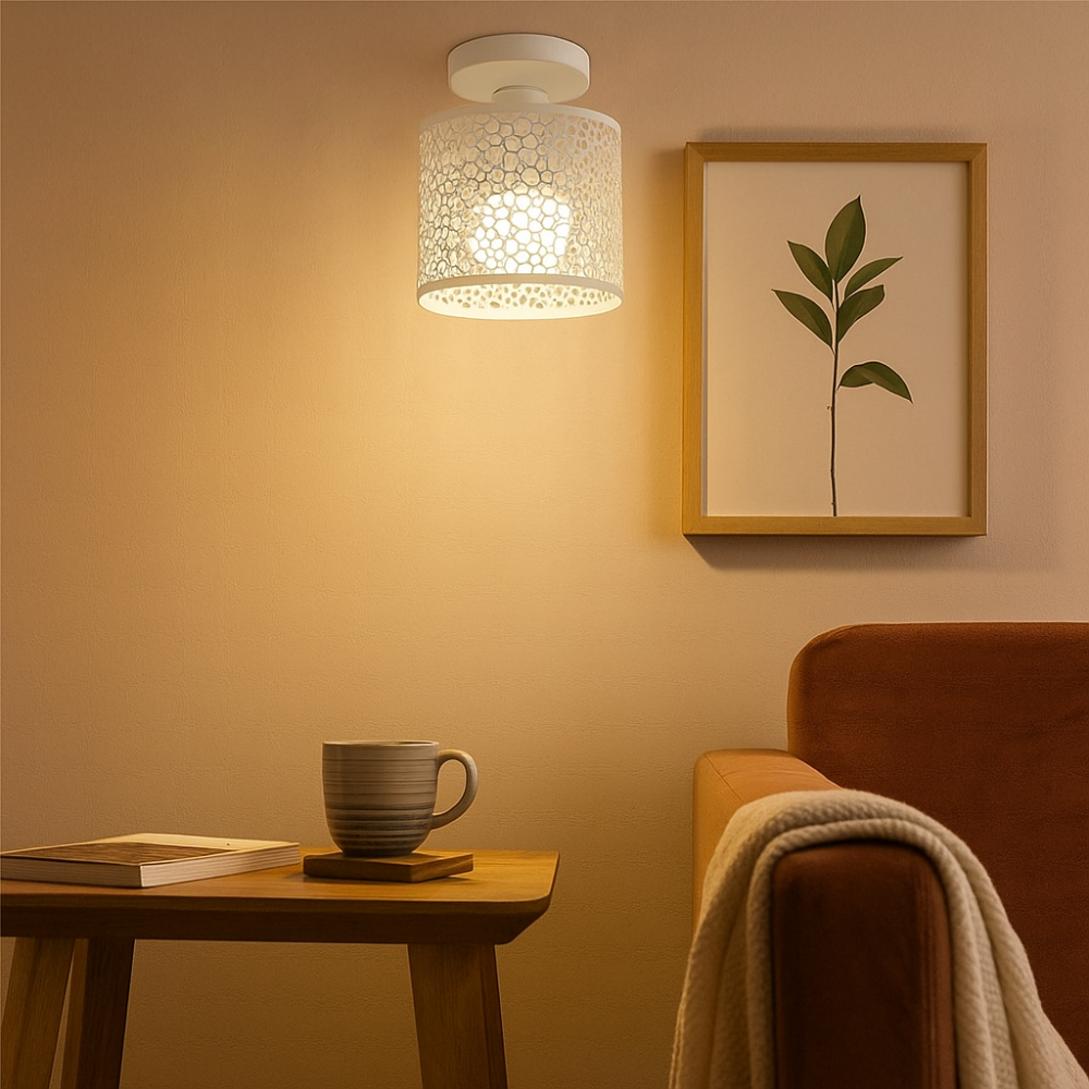 IronGlow – Lampe de loft industrielle au design ouvert en style vintage