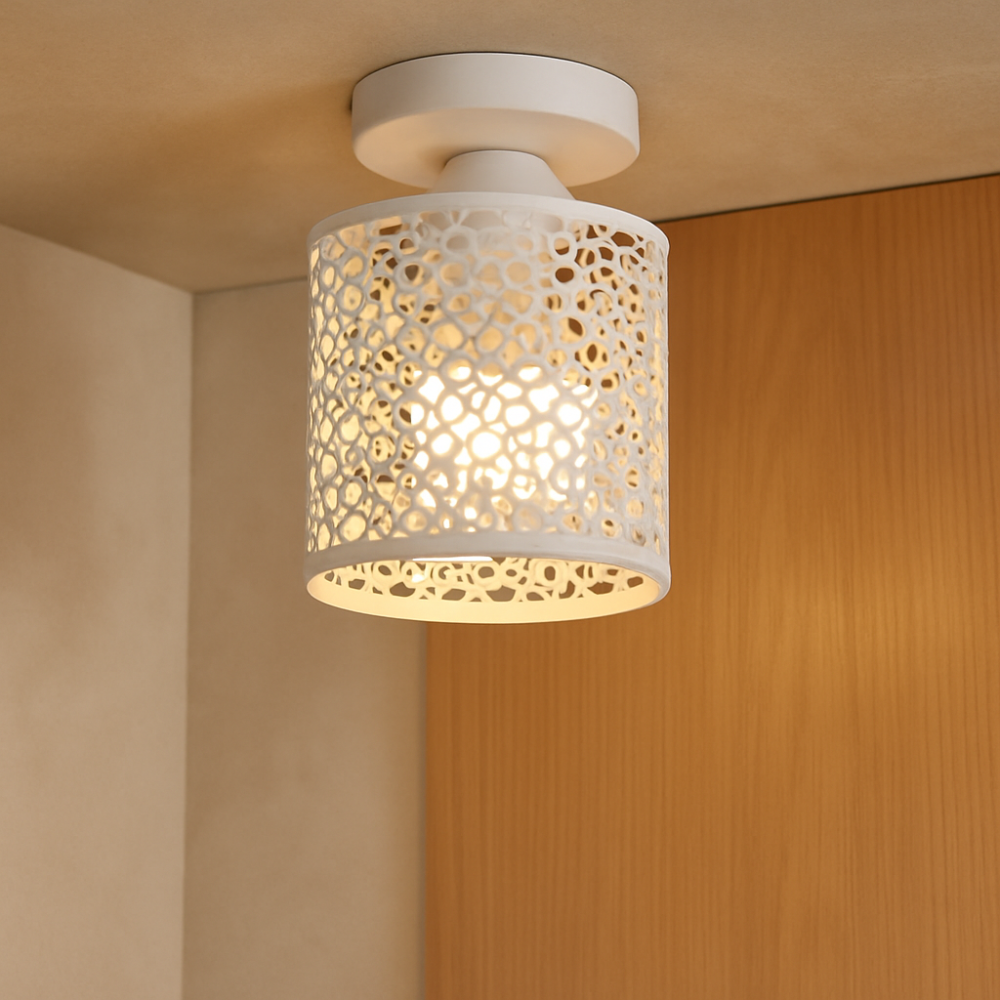 IronGlow – Lampe de loft industrielle au design ouvert en style vintage