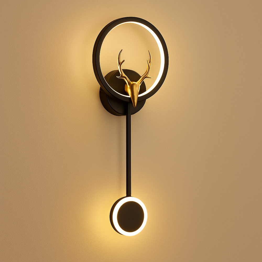 LumiNest – Lampe double élégante pour un éclairage minimaliste et d'ambiance à la maison