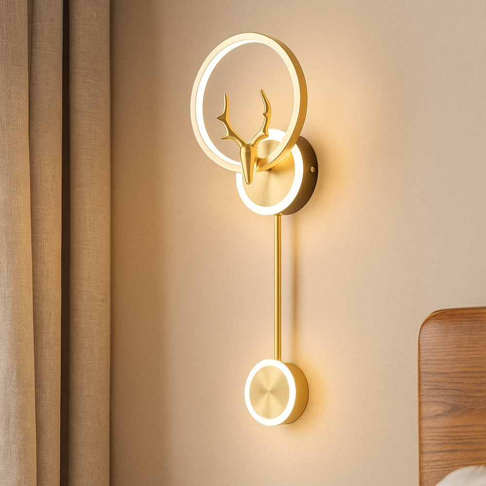 LumiNest – Lampe double élégante pour un éclairage minimaliste et d'ambiance à la maison