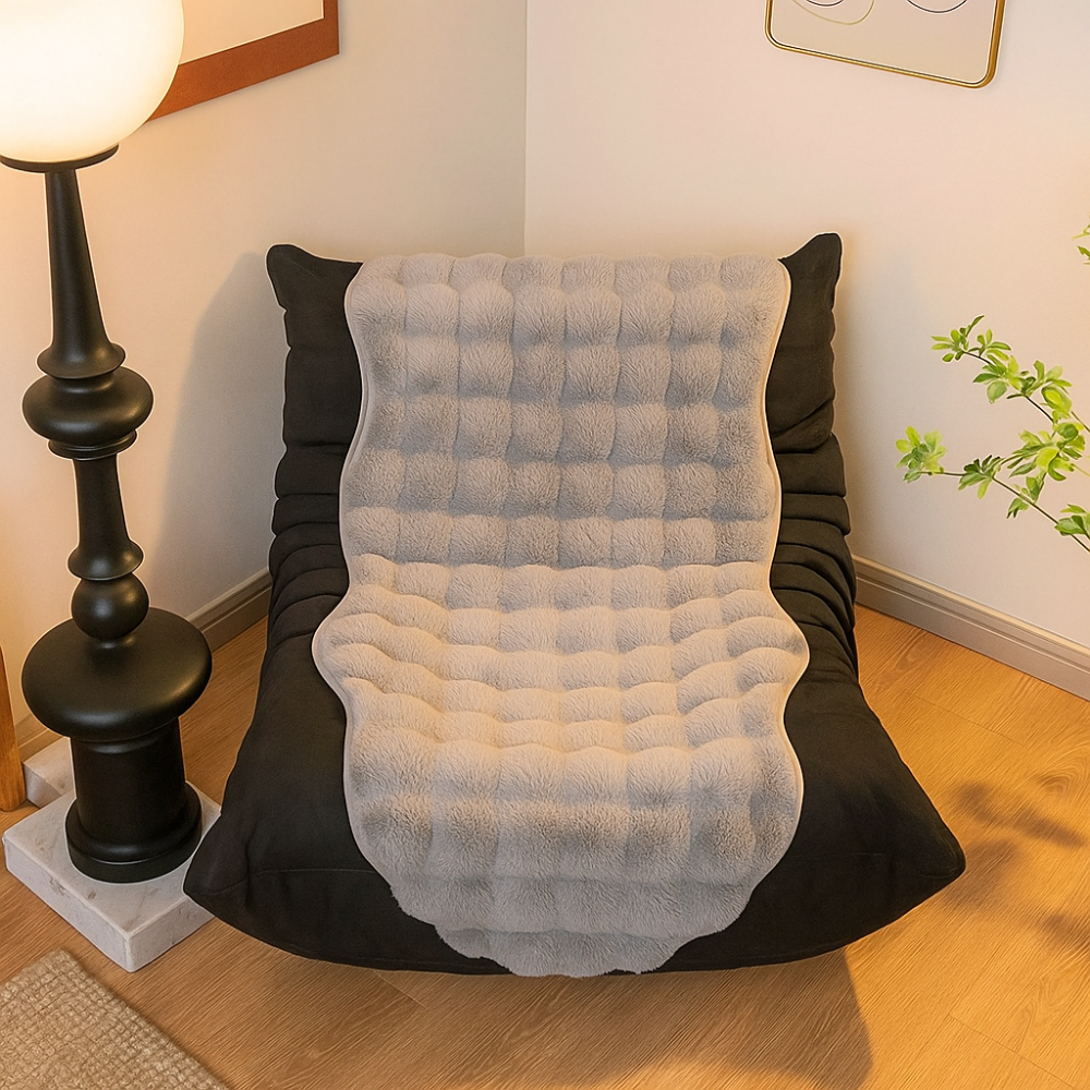 CloudHaven – Couverture en peluche ultra-douce avec face antidérapante