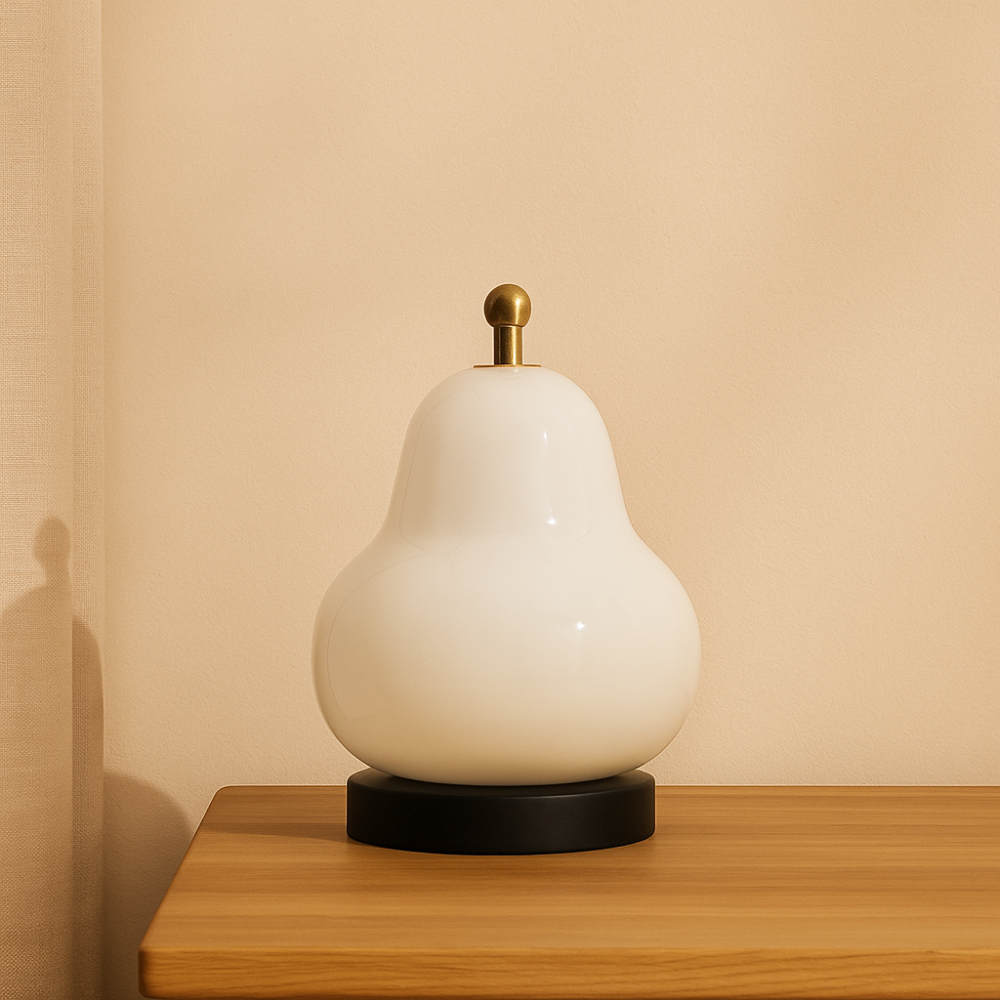 GlowPear – Lampe en forme de poire à intensité variable tactile avec lumière chaude