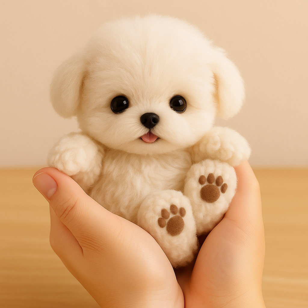 SnugglePup - Chiot en peluche réaliste avec des détails réalistes