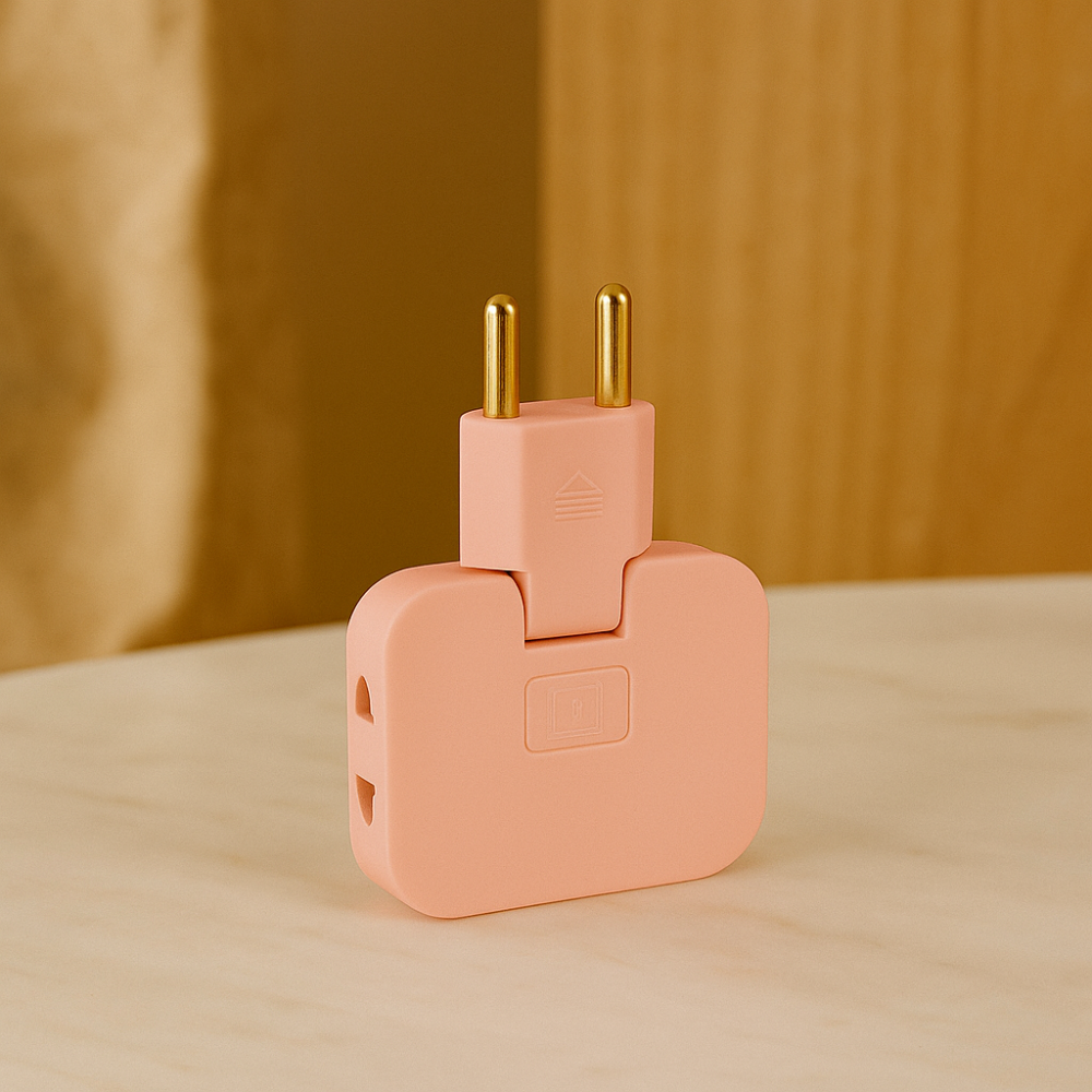 FlexiPlug – Barre d'alimentation ultra-fine pivotante à 180° avec multiples prises