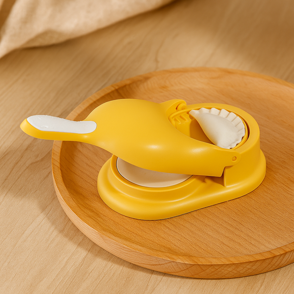 DoughMaster – Ensemble de 2 en 1 pour raviolis pour des dumplings maison rapides et parfaits