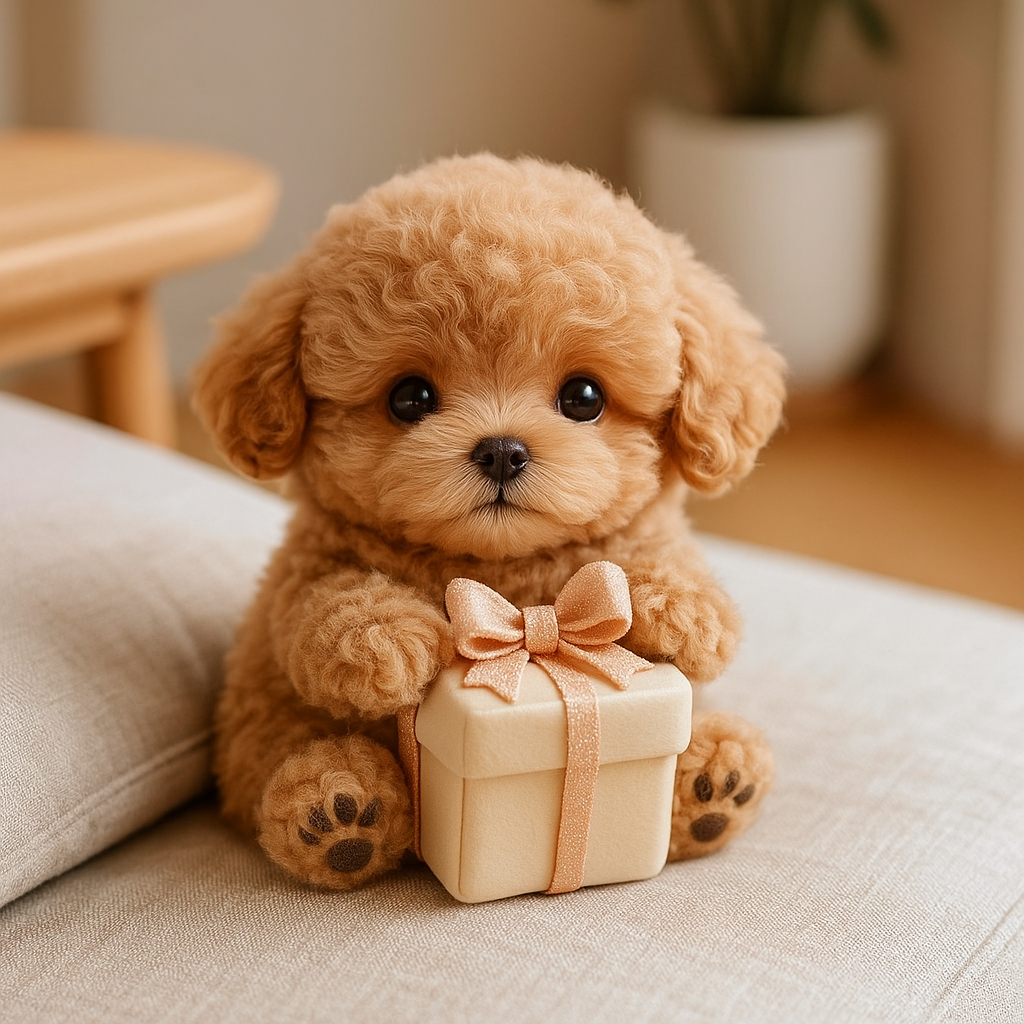 SnugglePup - Chiot en peluche réaliste avec des détails réalistes