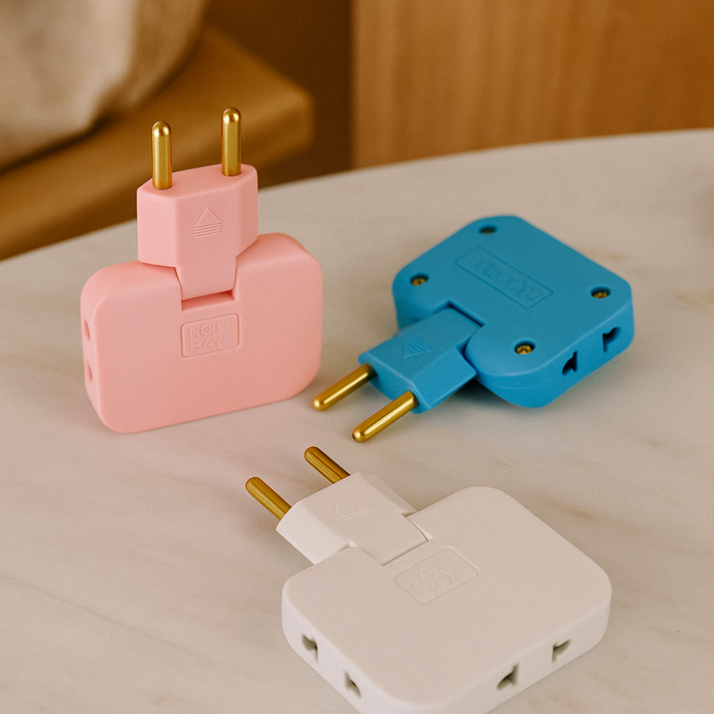 FlexiPlug – Barre d'alimentation ultra-fine pivotante à 180° avec multiples prises